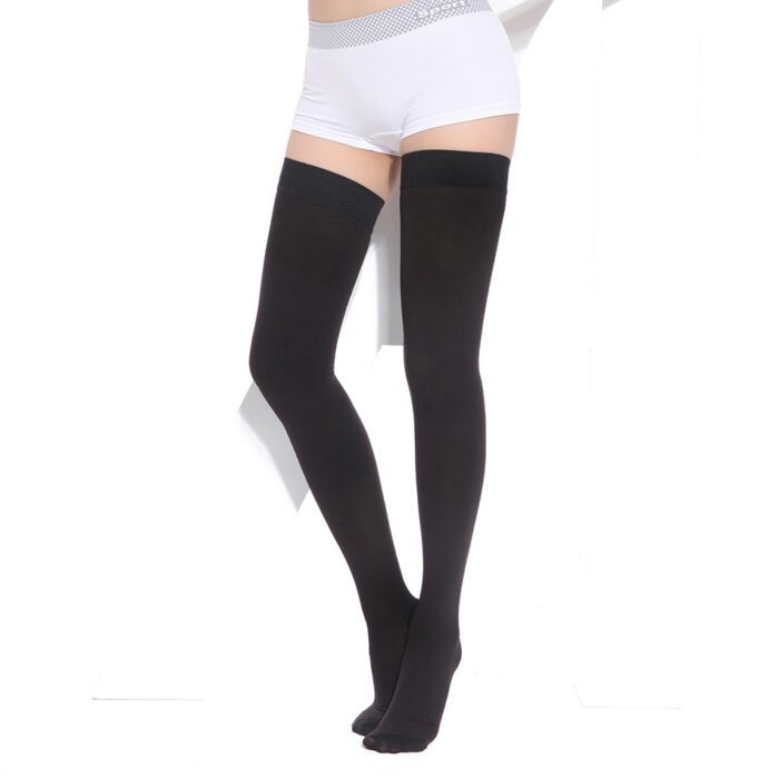 Women's Fashion Sports Long Compression Socks - Image 1