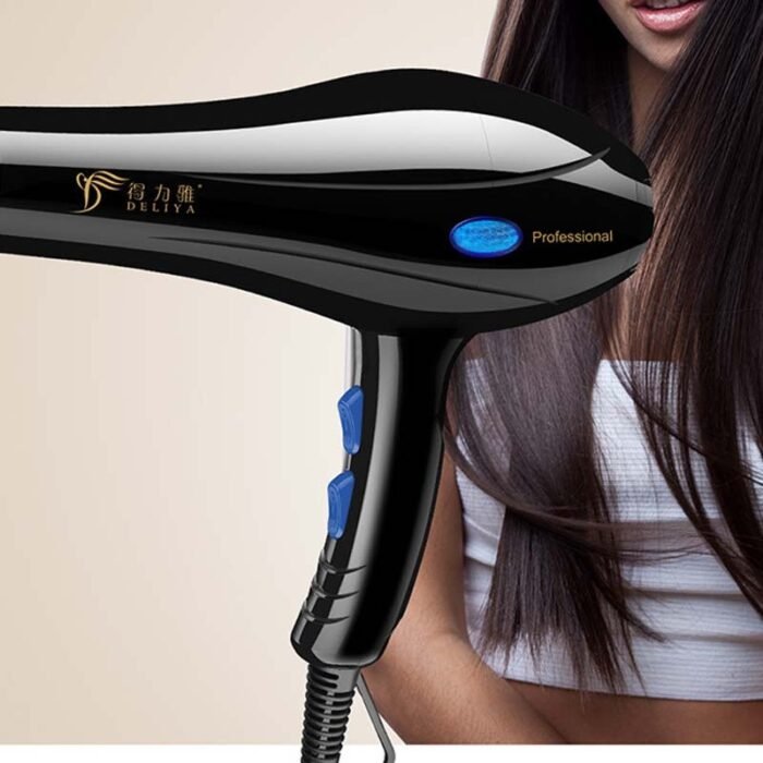 1613710203309.jpg Home Hairdressing High-Power Blue Light Negative Ion Hair Dryer - Image 7
