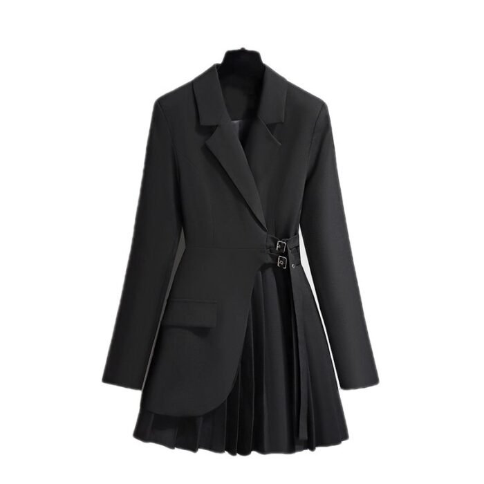 30adce39-f305-4ec4-8bd9-862710b70e59.jpg Graceful Suit Jacket Fat Girl Casual Pants Two-piece Set - Image 7