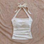 Retro Navel Halter Inner Suspender Women - Image 5