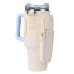 Vacuum Thermal Straw Cup Sleeve Sports Neoprene - Image 3