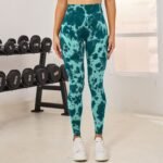 Wolf Head Hand-painted Seamless Knitted Bottoming Trousers - Image 6