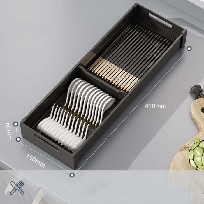 Kitchen Drawer Divider Cabinet Storage Sorting Box - Image 3