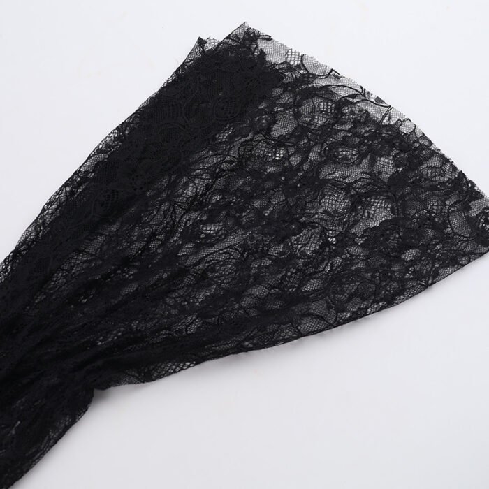 7aed5985-dc66-4bca-a303-1639c2a1c977.jpg Off-shoulder Lace Cross Top - Image 4