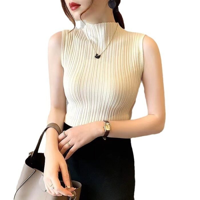 Summer Sleeveless Design Camisole For Women - Image 4