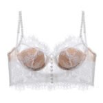 Women's Ultra-thin Lace Underwear Breast Holding Anti-SAG Bra - Image 3