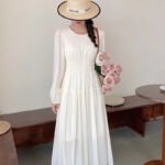 Waist-controlled Slimming Long Sleeve Dress