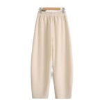 Fleece-lined Elastic Sickle High Waist Slimming Pants - Image 5