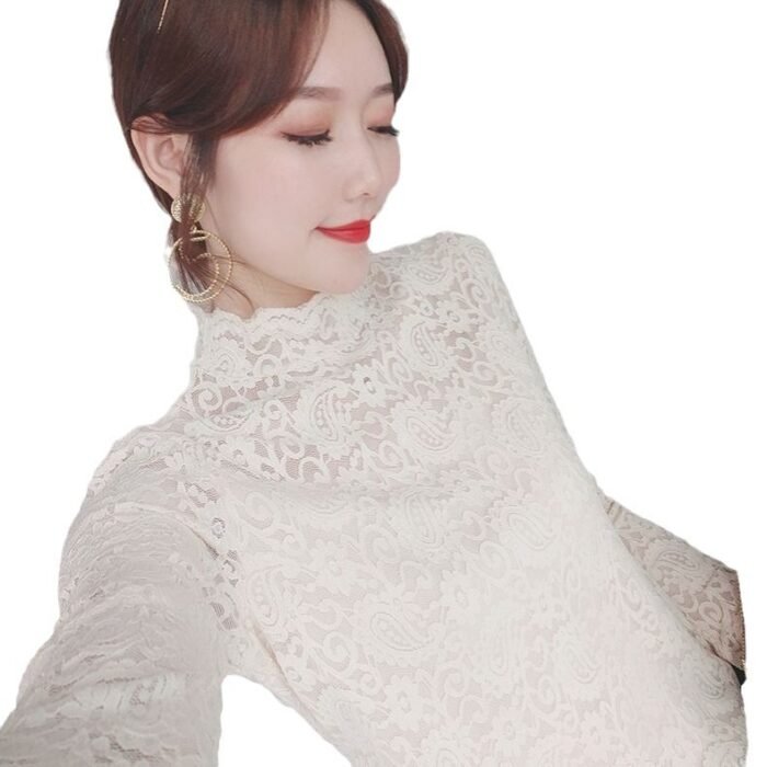 O1CN0120MosL1DbDgyshxsx_2218957010234-0-cib.jpg Fleece-linednot Fleece-lined Lace Inner Match Base Fairy Top - Image 6