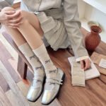 Women's Bowknot Mid-calf Length Loose Socks - Image 9