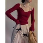 French Knitted Bottoming Sweater Women - Image 5