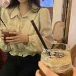 Fashion French Short Puff Sleeve Shirt Women - Image 4