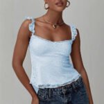 Lace French Sexy Strap Backless Fashion Women's Wear - Image 3