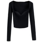 French Knitted Bottoming Sweater Women - Image 2