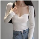French Knitted Bottoming Sweater Women - Image 6