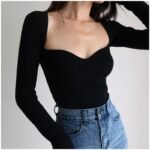 French Knitted Bottoming Sweater Women - Image 4