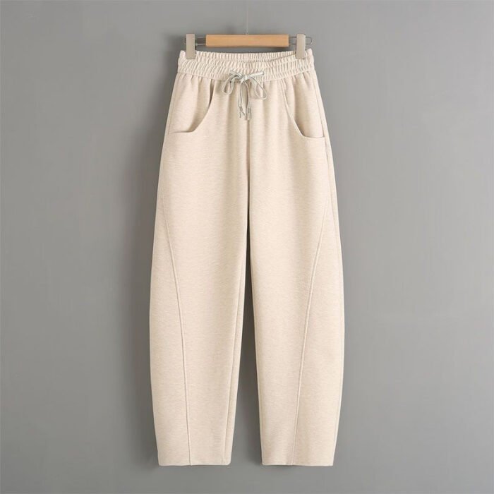 O1CN01m3Gu5n1ijh6k5AnmH_2218388134449-0-cib.jpg Fleece-lined Elastic Sickle High Waist Slimming Pants - Image 7