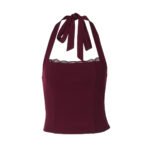 Women's Fashion Backless Lace-up Lace-up Navel - Image 2