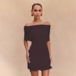 Women's Tube Top Pleated Mesh Splicing Skirt - Image 2