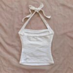 Retro Navel Halter Inner Suspender Women - Image 4