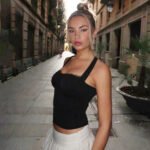 Women's Fashion Backless Lace-up Lace-up Navel - Image 6