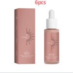 Tanning Face Serum Face Body Tanning Bed Outdoor Fine Line Repair Skin Serum Dark Bronzer Self Tanning Serum Drops - Image 7