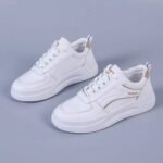 Fashion Casual White Shoes Women's Sports Soft Bottom Increase - Image 5