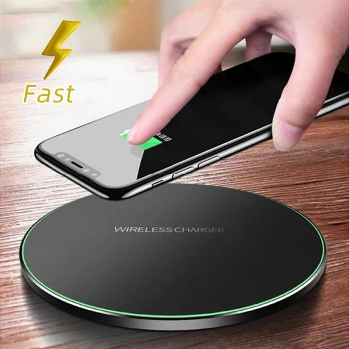 Wireless Charger For I-Phone Fast Wireless Charging Pad For Sam-sung High Speed - Image 1