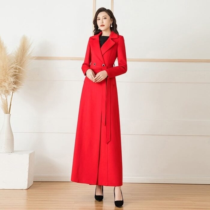 6c97ac4f-62f5-4400-90ba-fa8dfd0063c2.jpg Woolen Double-breasted Elegant Cashmere Coat - Image 6