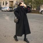 Fashion Personality Female Winter Loose Woolen Coat
