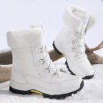 Women's New Winter Fleece-lined Thickened Non-slip Snow Boots - Image 2