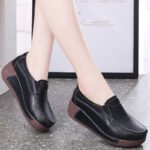 Women's Platform Muffin Wedge Casual Shoes - Image 5