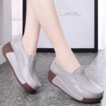 Women's Platform Muffin Wedge Casual Shoes - Image 7