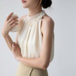 Temperament Slim-fit Sexy Chic Apricot Backless Sling Top - Image 4