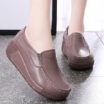 Women's Platform Muffin Wedge Casual Shoes - Image 3
