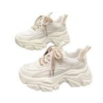 Fashion Comfortable Platform Height Increasing Insole Comfort And Casual White Shoes - Image 6
