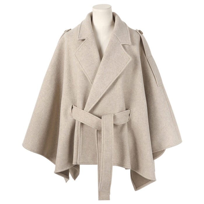 O1CN01s2dh0X24bNFK8kKUe_2262207409-0-cib.jpg Lace-up Shawl Cape Thickened Coat Woolen - Image 7