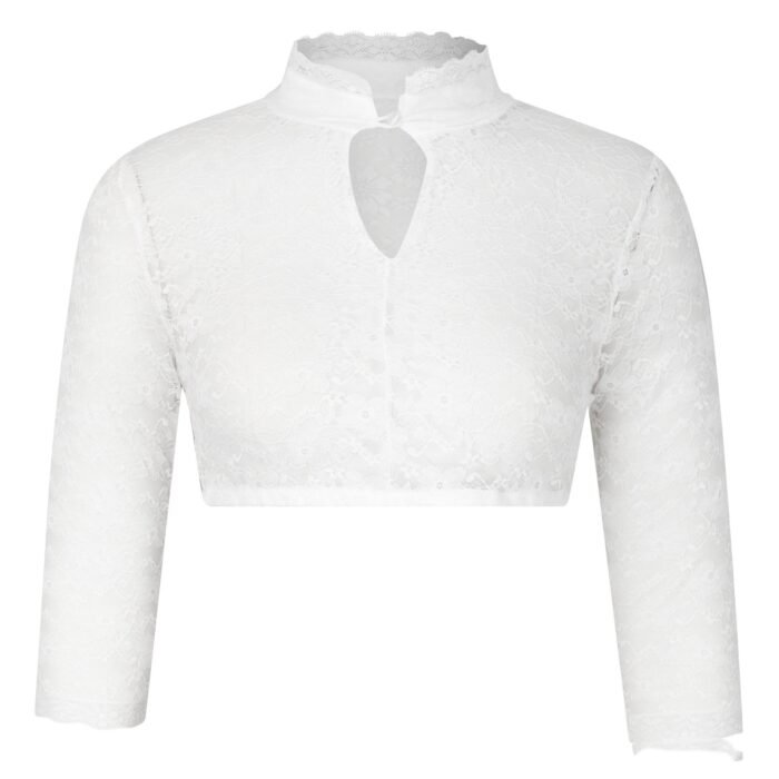 b11c29b9-9282-45f4-988f-f32eae5e5a36.jpg Base Lace Stitching Elegant Graceful Small Shirt Top - Image 2