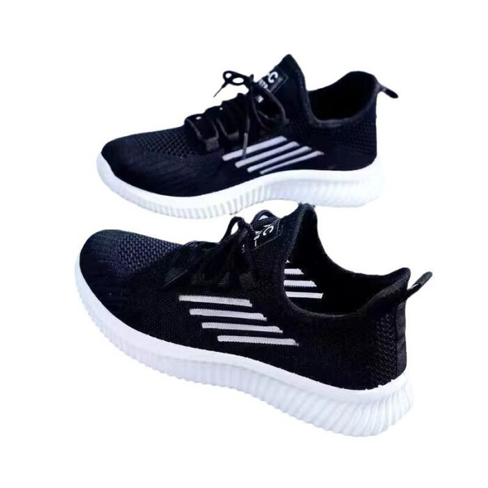 c5e64035-a795-496d-9475-d0610303d811.jpg Breathable Casual Shoes Korean Sports Mesh Surface Soft Bottom Flyknit - Image 3