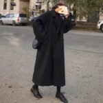 Fashion Personality Female Winter Loose Woolen Coat - Image 5
