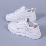 Fashion Casual White Shoes Women's Sports Soft Bottom Increase - Image 4