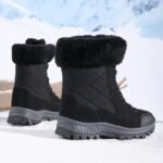 Women's New Winter Fleece-lined Thickened Non-slip Snow Boots - Image 6