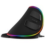 Vertical Ergonomic Snail RGB Anti-Mouse Hand Wired Mouse - Image 5