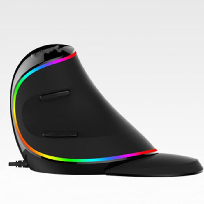 1471187391806.jpg Vertical Ergonomic Snail RGB Anti-Mouse Hand Wired Mouse - Image 3