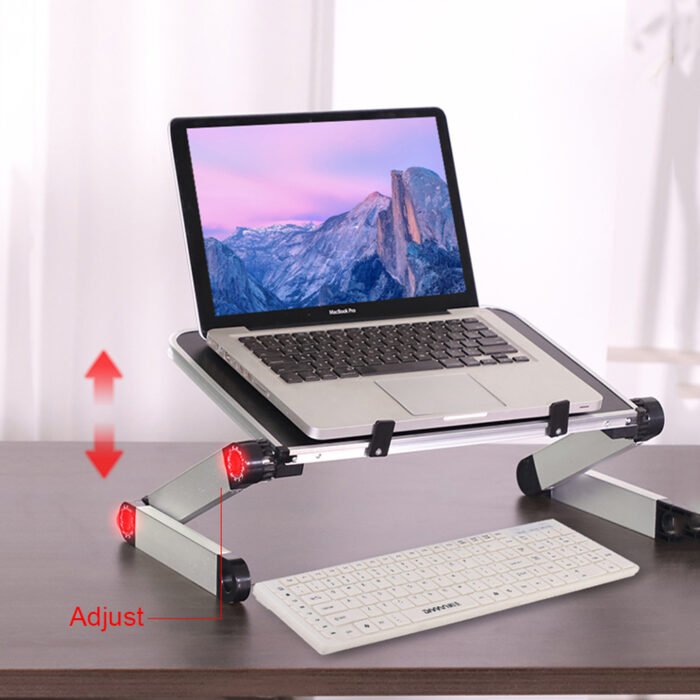 1568092993441.jpg Foldable Laptop Stand Ergonomic Desk Tablet Holder - Image 1