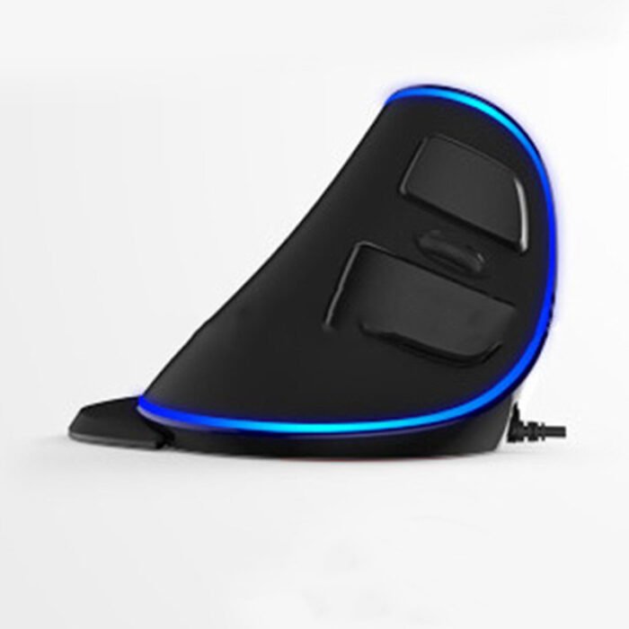 429790041321.jpg Vertical Ergonomic Snail RGB Anti-Mouse Hand Wired Mouse - Image 4