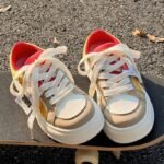 New White Big Toe Bread Shoes Sports Women's Shoes - Image 4