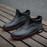 Fashion Korean Style Internet Celebrity Leisure Slip On Rubber Shoes - Image 4