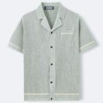 Men's Knitwear Summer Cuban Collar Short Sleeve Polo Shirt - Image 2