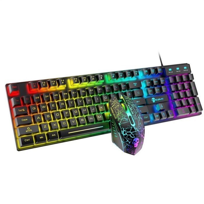 11089437980924.jpg Kuiying T6RGB Luminous Keyboard And Mouse Set - Image 2